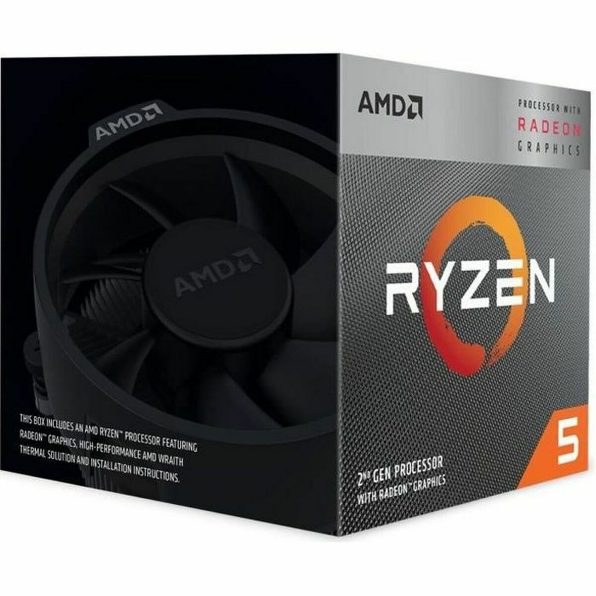 procesorius AMD 3400G AMD AM4